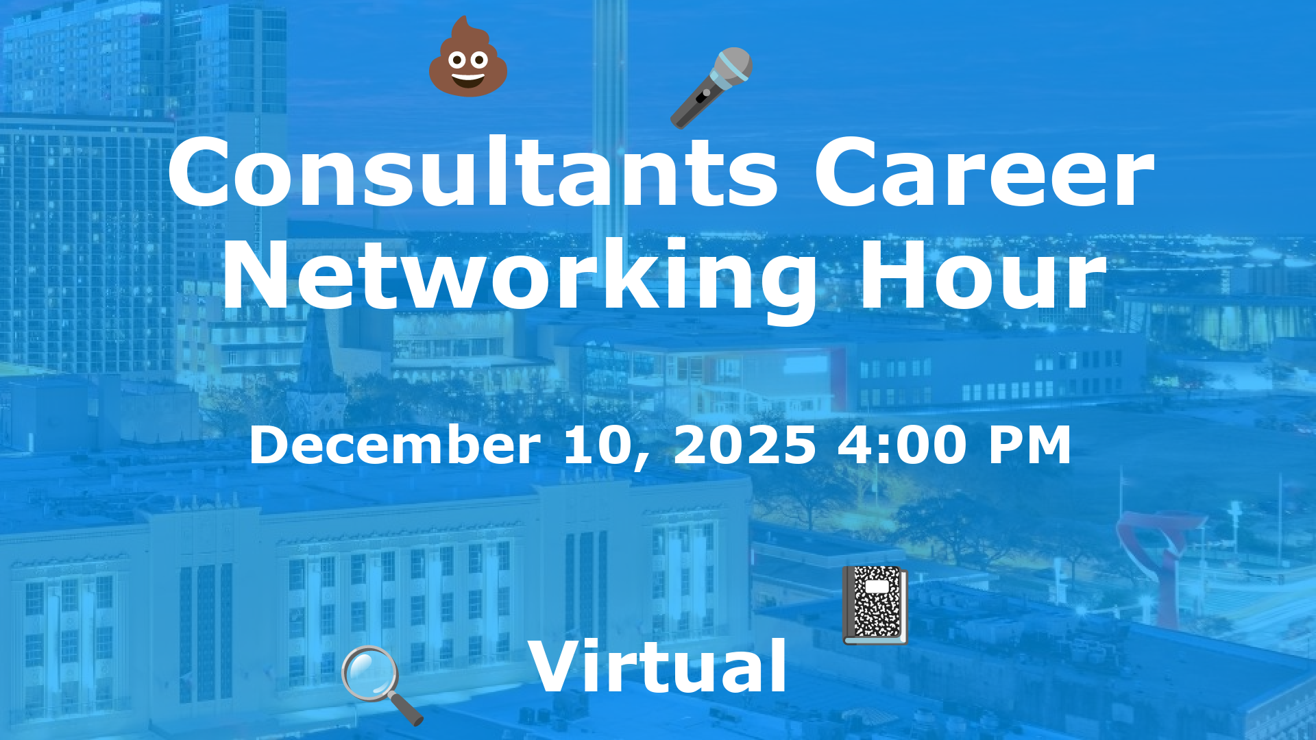 Consultants Career Networking Hour event image
